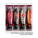 BEARKING Best price 4pcs each set assorted colors, minnow crank  magnet system hot model crank bait