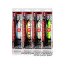 BEARKING Best price 4pcs each set assorted colors, minnow crank  magnet system hot model crank bait