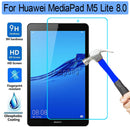 9H HD Tempered Glass for Huawei Mediapad M5 Lite 8 8.0 JDN2-L09 Screen Protector Tablet Screen Protector for Huawei M5 Lite 8