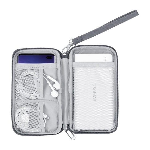 BUBM Portable 20000mAh Power Bank Bag USB Gadgets Cables Wires Organizer  hard disk Protection Storage Bag