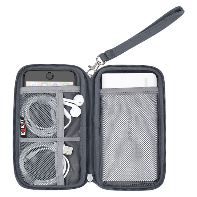 BUBM Portable 20000mAh Power Bank Bag USB Gadgets Cables Wires Organizer  hard disk Protection Storage Bag