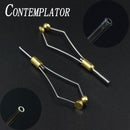 CONTEMPLATOR 2optional styles tapered feet bullet bobbin holder with arc mouth or black ceramic tip standard size fly tying tool