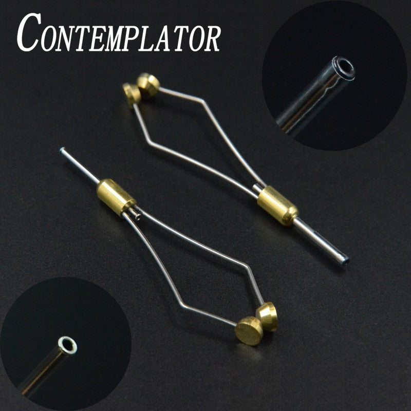 CONTEMPLATOR 2optional styles tapered feet bullet bobbin holder with arc mouth or black ceramic tip standard size fly tying tool