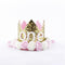 Taoup 1pc One First Birthday Party Hats 1st 2nd 3rd Crown Birthday Hats Number One Party Decors Kids Accessories Newborn Child