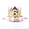 Taoup 1pc One First Birthday Party Hats 1st 2nd 3rd Crown Birthday Hats Number One Party Decors Kids Accessories Newborn Child