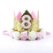 Taoup 1pc One First Birthday Party Hats 1st 2nd 3rd Crown Birthday Hats Number One Party Decors Kids Accessories Newborn Child