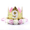 Taoup 1pc One First Birthday Party Hats 1st 2nd 3rd Crown Birthday Hats Number One Party Decors Kids Accessories Newborn Child