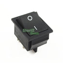 Latching Rocker Switch Power Switch I/O 4 Pins with Light 16A 250VAC 20A 125VAC KCD4