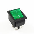 Latching Rocker Switch Power Switch I/O 4 Pins with Light 16A 250VAC 20A 125VAC KCD4