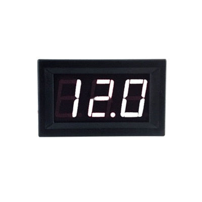 Mini Digital Voltmeter DC 4.5V to 30V Digital Voltmeter Voltage Panel Meter For 6V 12V 24V Electromobile Motorcycle Car 0.56 ''