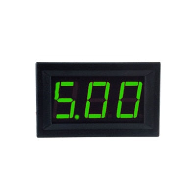Mini Digital Voltmeter DC 4.5V to 30V Digital Voltmeter Voltage Panel Meter For 6V 12V 24V Electromobile Motorcycle Car 0.56 ''