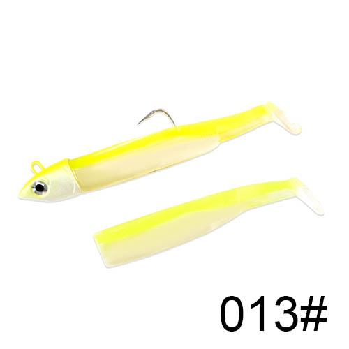 FTK black minnow jig head fishing lure soft pike lure 5g/12g/ 25g bass fishing shad soft bait boat code seabass bait for Zand