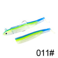 FTK black minnow jig head fishing lure soft pike lure 5g/12g/ 25g bass fishing shad soft bait boat code seabass bait for Zand