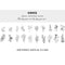 40pcs/pack Refreshing Plants Flower Sticker Decoration Stickers Diary Scrapbooking Label Sticker Stationery