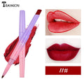 Dual Lipstick / Lip Liner Natural Matte Long Lasting Moisturizing Lipstick