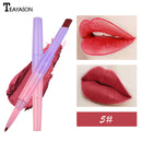 Dual Lipstick / Lip Liner Natural Matte Long Lasting Moisturizing Lipstick