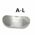 100 Pcs/Set Dental Sectional Contoured Matrices Matrix Ring Delta Wedges Filling W
