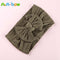 1pcs Cable Knit Nylon Bow Headwrap, One size fits all nylon headbands, wide nylon headbands, baby headbands, Knot bow headwear