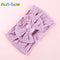 1pcs Cable Knit Nylon Bow Headwrap, One size fits all nylon headbands, wide nylon headbands, baby headbands, Knot bow headwear