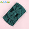 1pcs Cable Knit Nylon Bow Headwrap, One size fits all nylon headbands, wide nylon headbands, baby headbands, Knot bow headwear