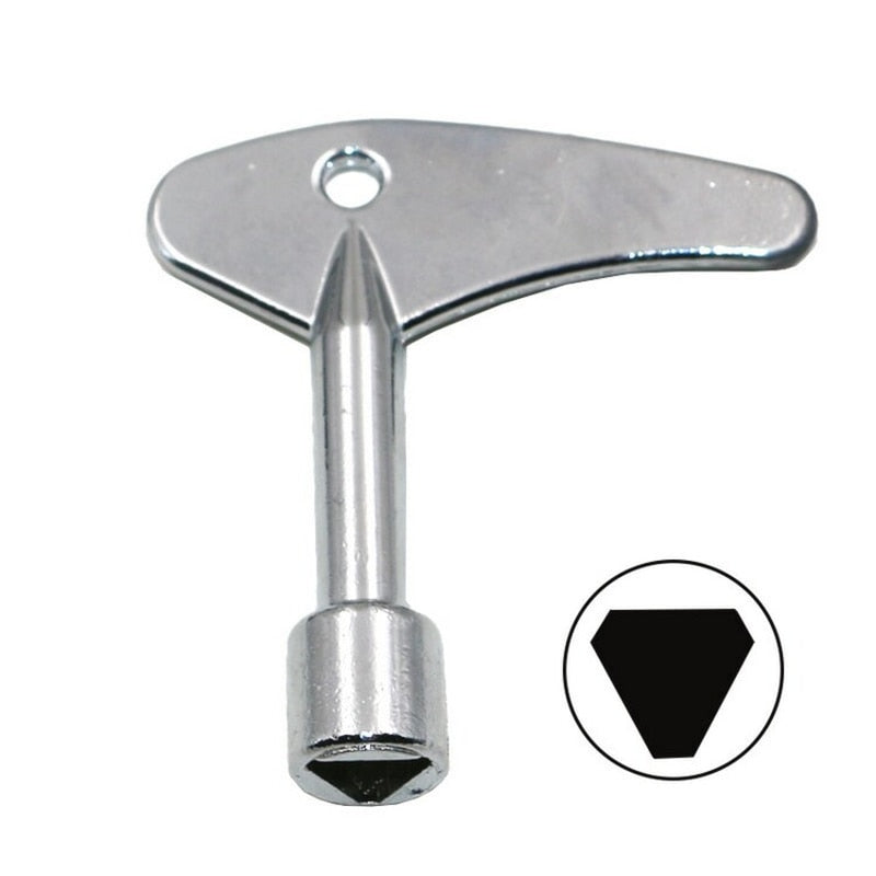 High quality inner triangle key wrench elevator water meter valve key,