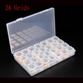 56/28 Grids 5D DIY Diamond Painting Drill Box Jewelry Box Rhinestone Embroidery Crystal Bead Organizer Storage Case Container