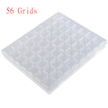 56/28 Grids 5D DIY Diamond Painting Drill Box Jewelry Box Rhinestone Embroidery Crystal Bead Organizer Storage Case Container