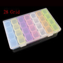 56/28 Grids 5D DIY Diamond Painting Drill Box Jewelry Box Rhinestone Embroidery Crystal Bead Organizer Storage Case Container