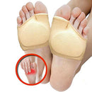 1 Pair Metatarsal Sleeve Pads Half Toe Bunion Sole Forefoot Gel Pads Cushion Half Sock Supports Prevent Calluses Blisters