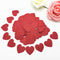 100pcs Glittler Rose Gold 3cm Heart Paper Confetti Wedding Card Paper Confettis Birthday Party Supplies Baby Shower Decor