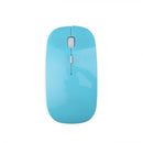 Optical USB Wireless Mouse 2.4Ghz Receiver Latest Super Slim Thin Mouse Gaming For Macbook Mac Notebook Laptop For Game