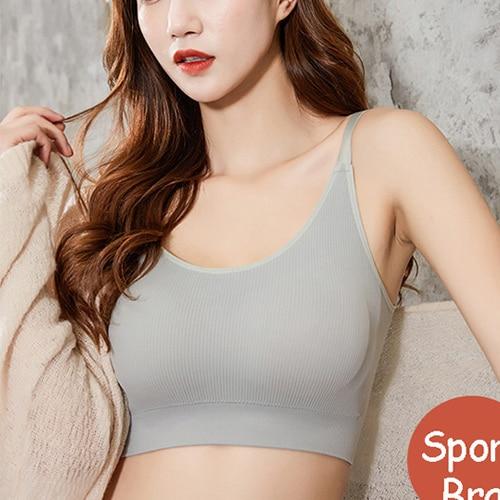 Comfortable Seamless Sports Bra Women Fitness Top Yoga Bra For Cup A-D Running Yoga Gym Crop Top Women Push Up Sport Bra Top