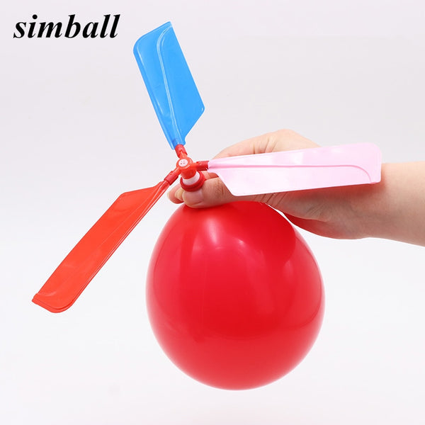 1pc Latex Aircraft Helicopter Balloons Toys For Kids Birthday Gifts Party Supplies Environmental Protection Material Production