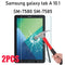 2PCS Tempered Glass Screen Protector for Samsung Galaxy Tab A 10.1 2019 T510 T515 SM-T510 SM-T515 10.5 SM-T580 T590Scratch Proof