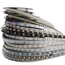 WS2812B Smart pixel led strip light;1m/2m/3m/4m/5m WS2812 IC;30/60/144 pixels/leds/m;IP30/IP65/IP67,DC5V led lamp tape