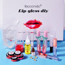 Complete DIY Matte / Shiny Clear Lip Gloss/ Lipstick Base Oil And Flavor Set