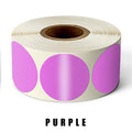 500Pcs/Roll Chroma Label Color Code Dot Labels Stickers 1 Inch Red, Green, White,Yellow,Blue,Pink,Black,Stationery Stickers