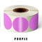 500Pcs/Roll Chroma Label Color Code Dot Labels Stickers 1 Inch Red, Green, White,Yellow,Blue,Pink,Black,Stationery Stickers