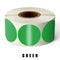 500Pcs/Roll Chroma Label Color Code Dot Labels Stickers 1 Inch Red, Green, White,Yellow,Blue,Pink,Black,Stationery Stickers