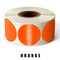 500Pcs/Roll Chroma Label Color Code Dot Labels Stickers 1 Inch Red, Green, White,Yellow,Blue,Pink,Black,Stationery Stickers
