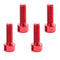 4 Pieces Water Bottle Cage Bolts Holder Screws Hex Socket Screws Aluminum Alloy Bicycle Accessories 7 Colors