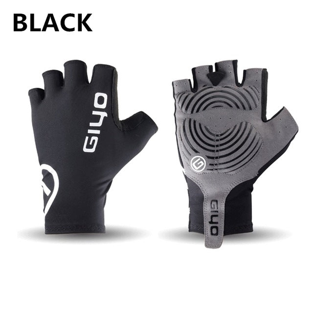 GIYO Touch Screen Long HALF Fingers Gel Sports bike Cycling Gloves MTB Road Bike Riding Racing Gloves Women Men Bicycle Gloves