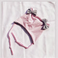Baby Cotton Hat  Autumn Winter Children's Scarf Hat Sets  Bowknot Ear Baby Girl Boy Warm Beanies