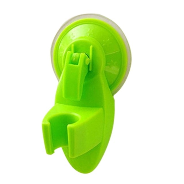New Bathroom Movable Bracket Powerful Suction Shower Seat Chuck Holder Strong Attachable Shower Head Holder