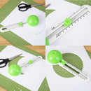 Round Cutting Knife Patchwork Compass Circle Cutter Scrapbooking Cutters for DIY paper-cutting