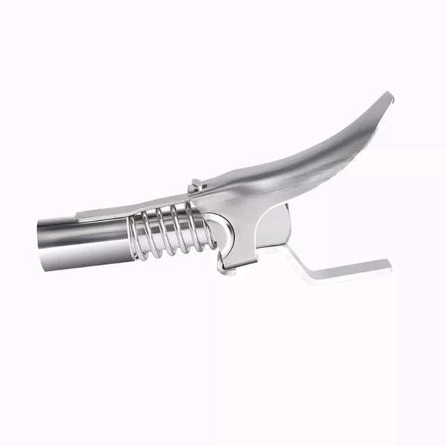 Grease Gun Adapter Hose Kit Gun Lock Grease Coupler Quick Release Lock On Coupling End 1/8” NPT SAE & Metric Zerk Fitting