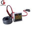 AC 50-500V 0-100A Square LED Digital Voltmeter Ammeter 110V 220V Voltage Current Meter Voltammeter Car Volt Amp Tester Detector