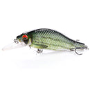 TREHOOK 4g/11g/22g Black Minnow Wobblers Pike Fishing Lure Artificial Bait Hard Swimbait Mini Crankbaits Fishing Tackle Lures