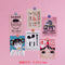 Japanese Retro Comic Book Style Oversized Sticker Room Wall Decoration Sticker Hand Account Book Card Postcard Decoration