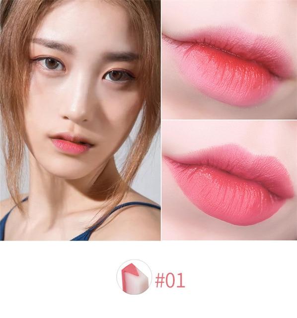 Korean Fashion Two Tone Tint Silky Long Lasting Moisturizing Nourishing Lipstick Balm